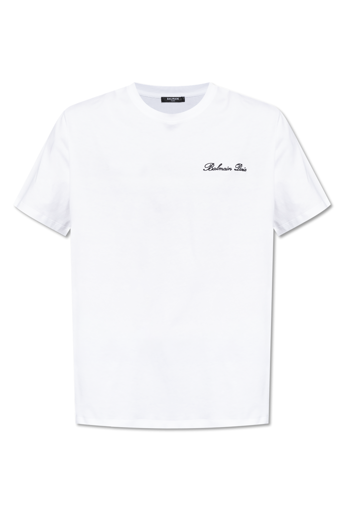 Balmain T-shirt with embroidered logo | Men's Clothing | Vitkac